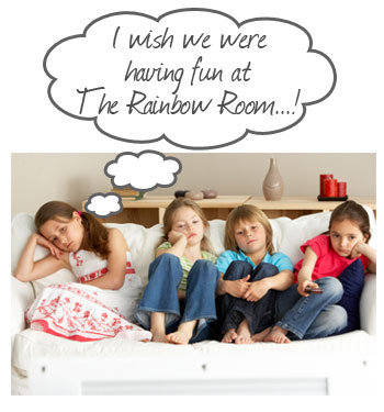 Wish we were at the rainbow room